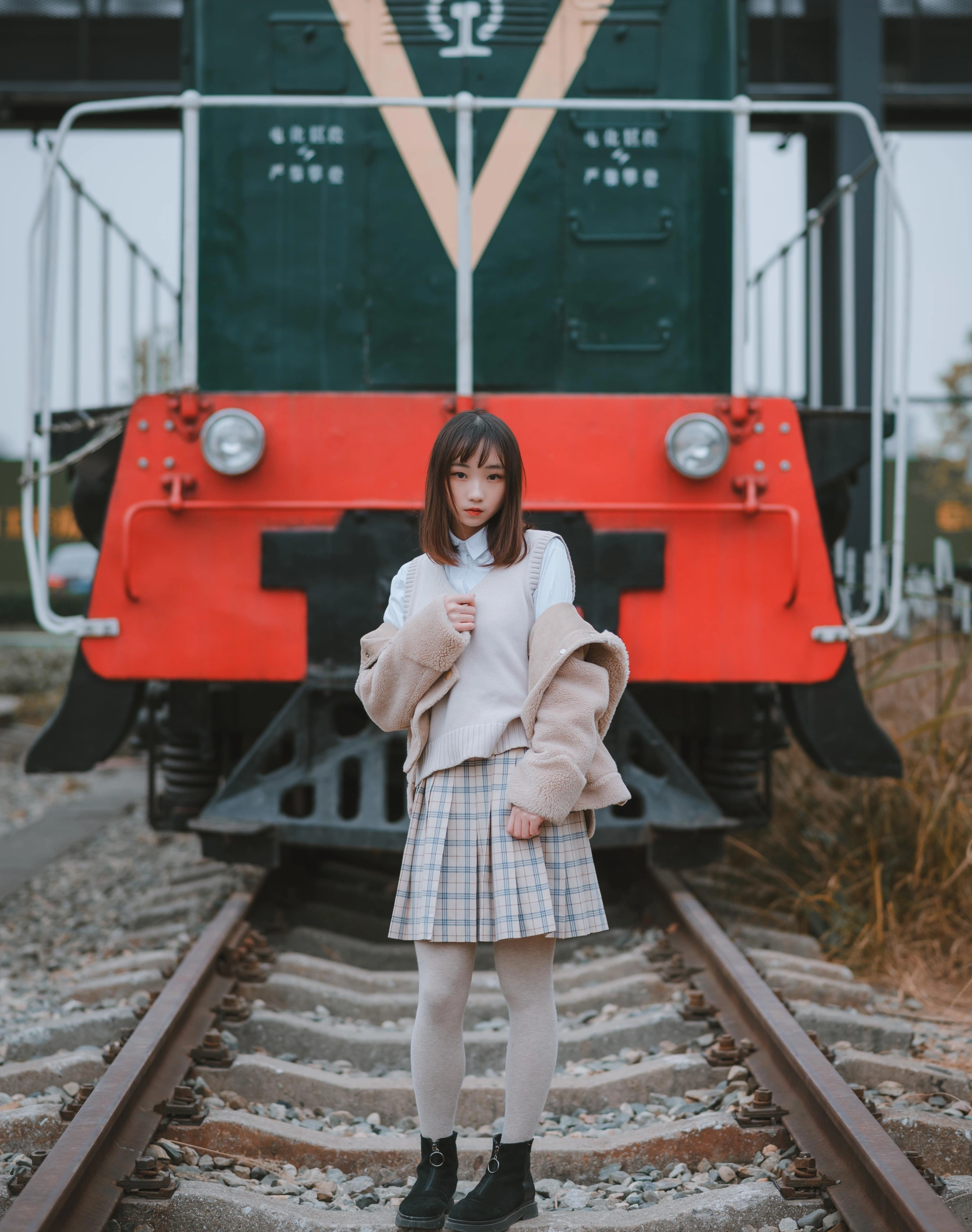 拿相机的执义 - NO.35 冬日JK少女这一站过后，下一站是什么样的风景呢 3