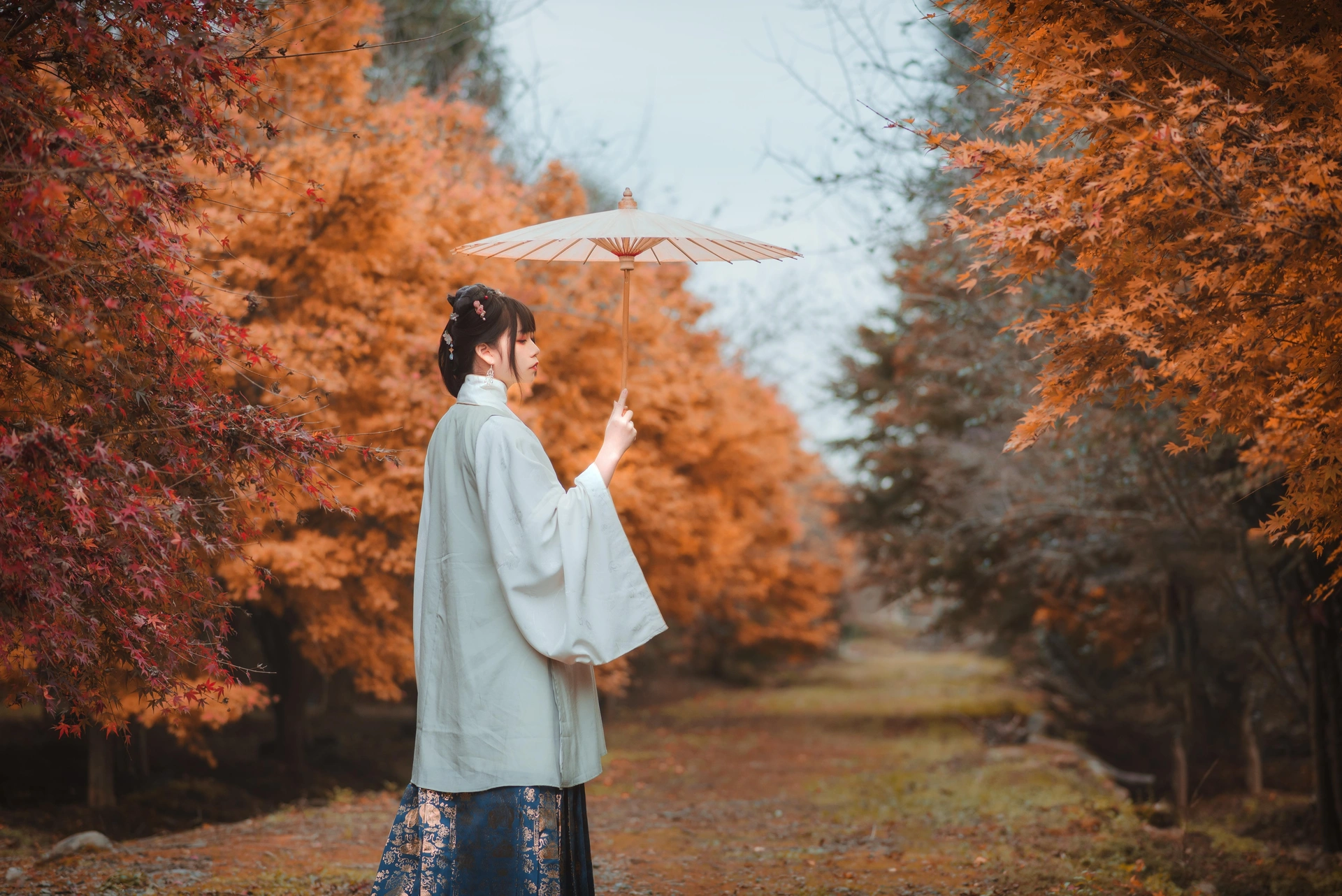 拿相机的执义 - NO.38 汉服写真『秋风起』 1