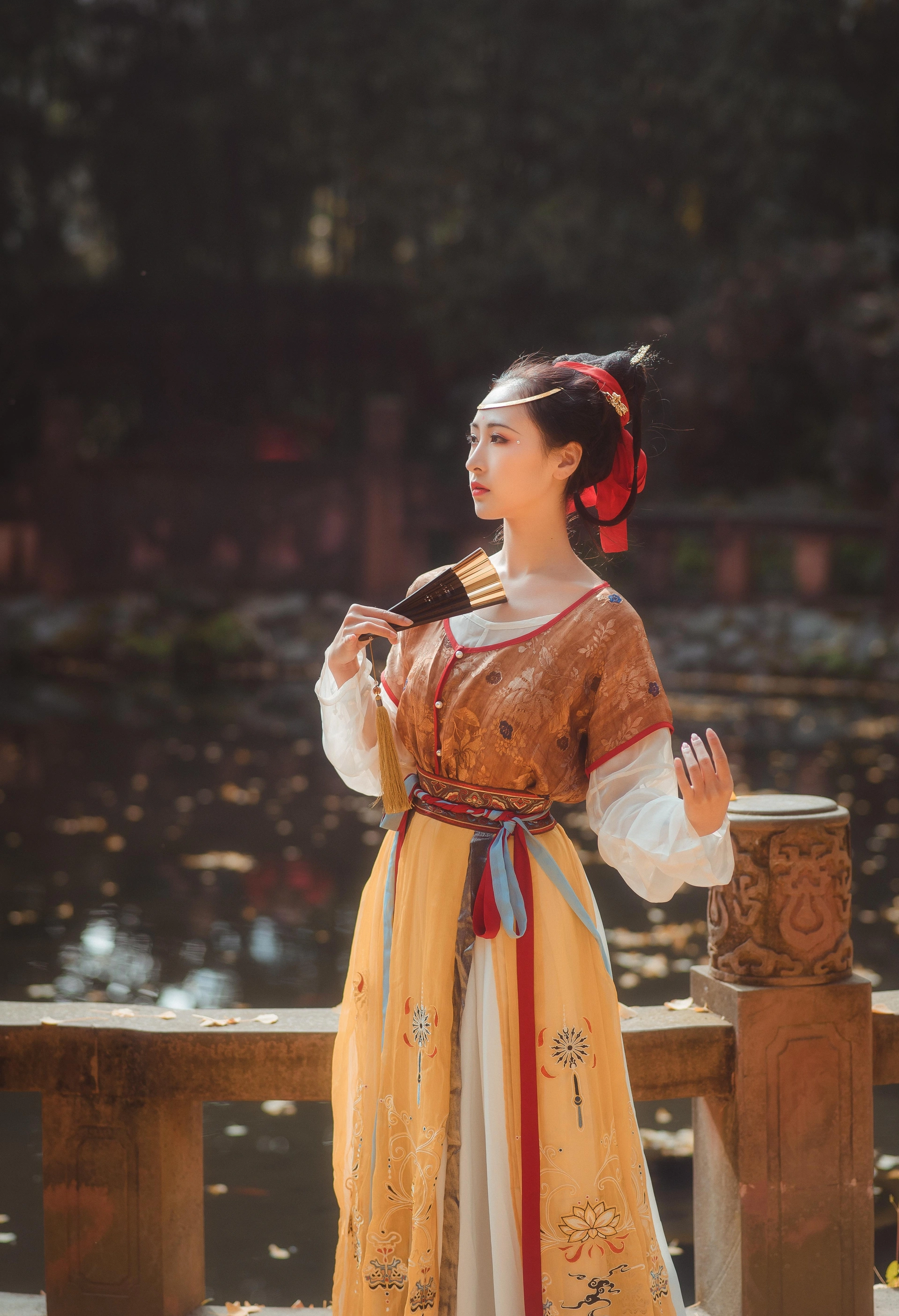 拿相机的执义 - NO.41 汉服写真头上金爵钗 3