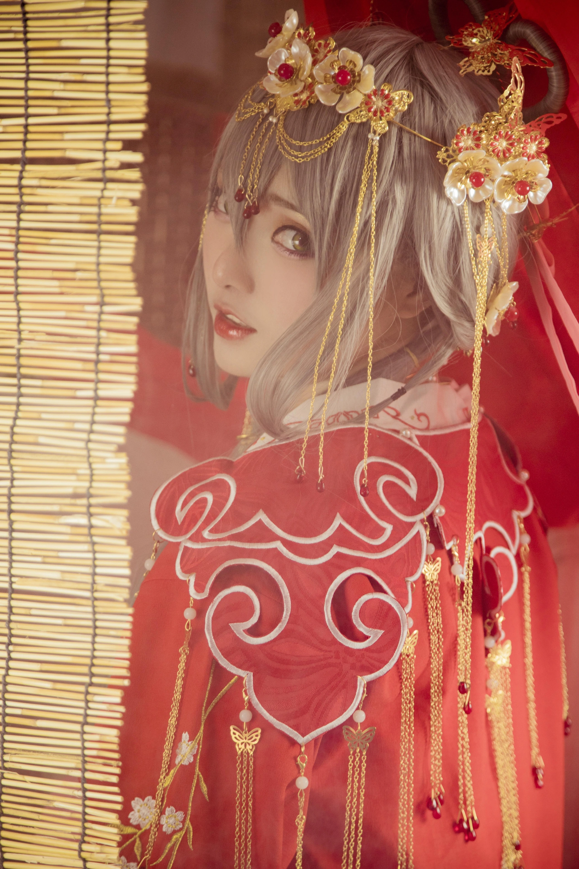 斯文文文文 - NO.62 VOCALOID COS洛天依落花霁婚服 3
