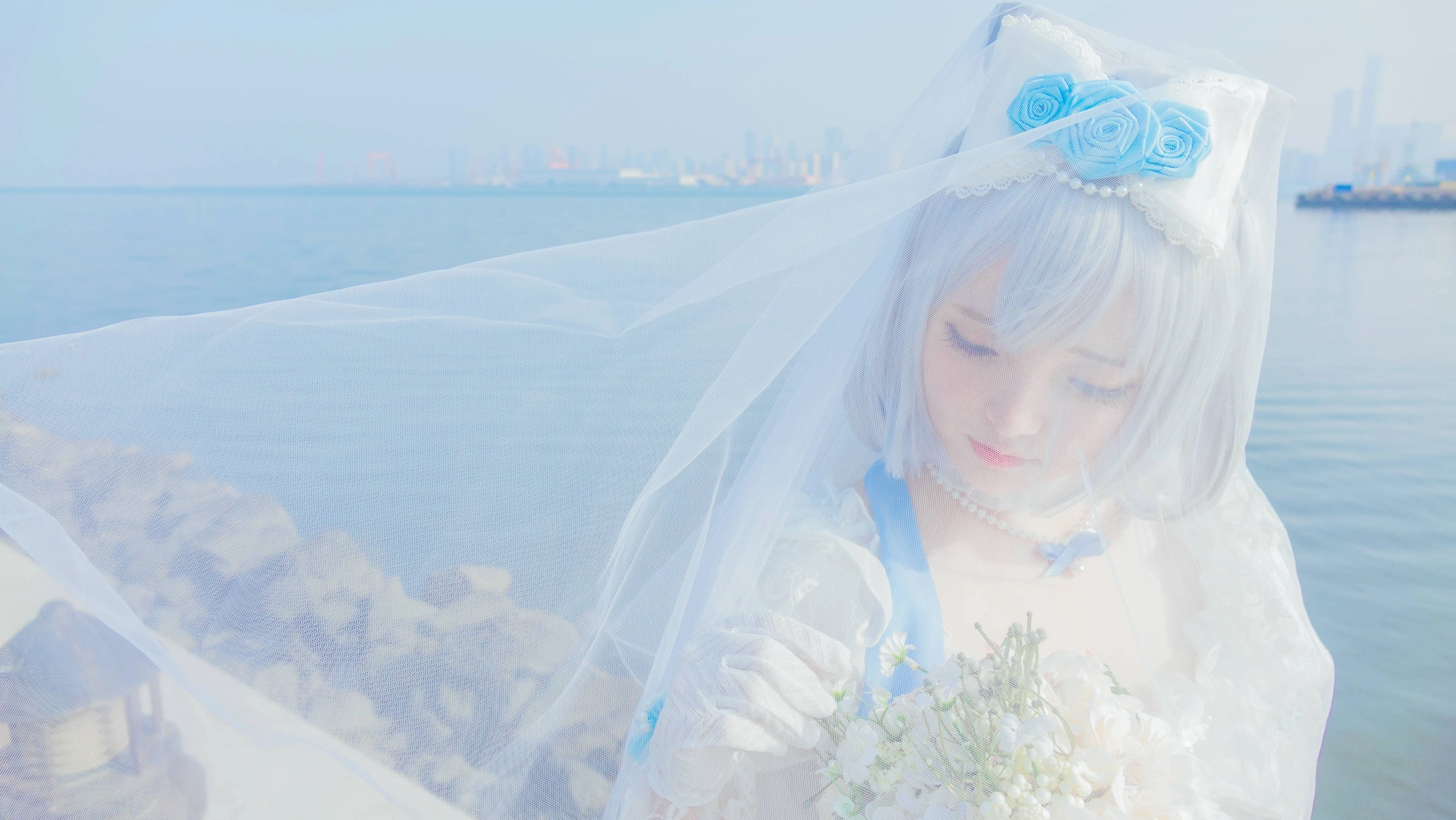 斯文文文文 - NO.64 VOCALOID COS御姐洛天依花嫁 2